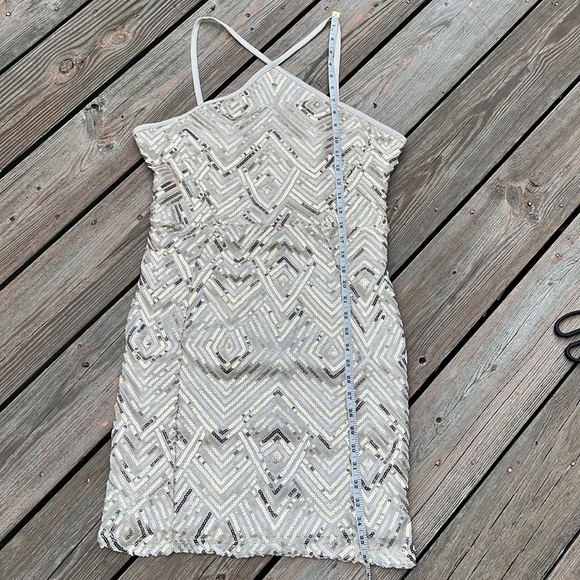 NWT Crystal Doll sequin bodycon dress 13 - Picture 11 of 12